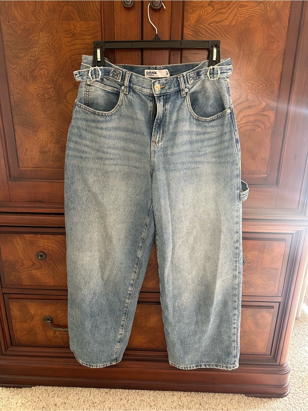 Garage Light Blue Relaxed Carpenter Jeans